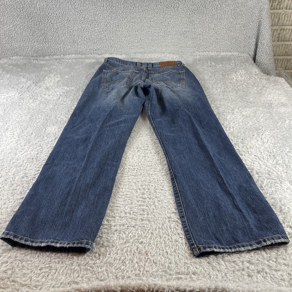 Lucky Brand Blue Jeans Mens Size 28x30 487 Relaxed Fit 100% Cotton - Picture 9 of 11